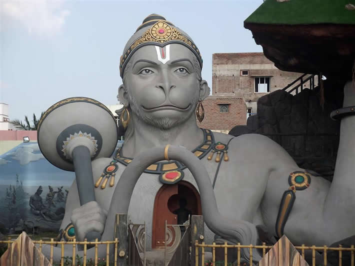 hanuman in thumulagunta